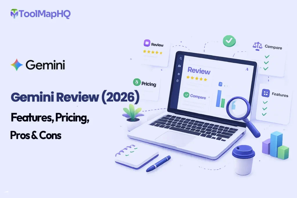Gemini Review (2026) covering features, pricing, pros and cons